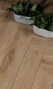 herringbone 535 Praline oak