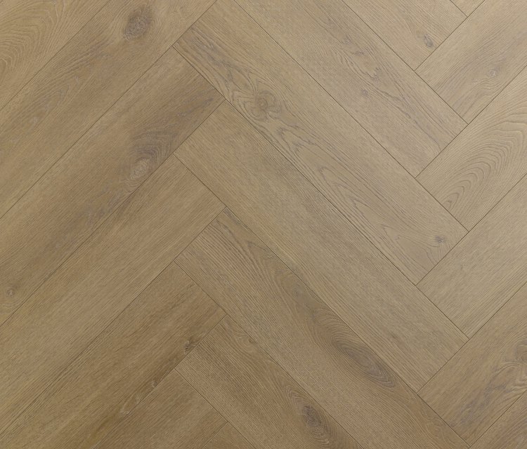 HERRINGBONE 529 ALMOND OAK