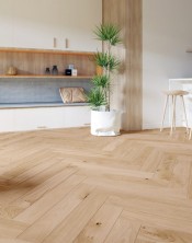 Oak Lombardy Herringbone'