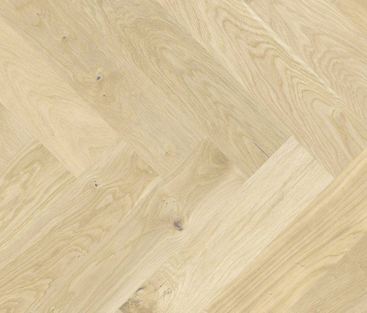 Bianco Oak Herringbone