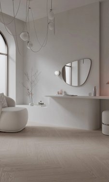 Silk oak herringbone