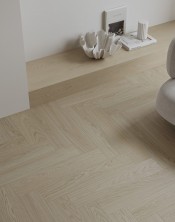 Flax oak herringbone