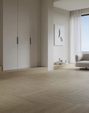 Flax oak herringbone