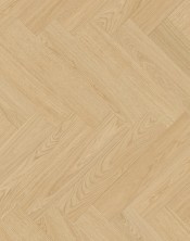 Cream oak herringbone