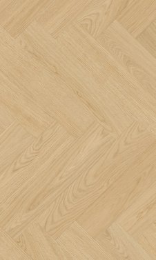 Cream oak herringbone