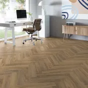 Klijuojamos vinilinės grindys eglute mFLOR Parva Oak Herringbone 41215 Apulia