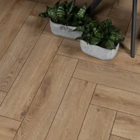 Laminuotos grindys eglute Alsapan Herringbone 535 Praline Oak