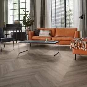 Klijuojamos vinilinės grindys mFLOR Parva Oak Chevron 42217 Lombardia