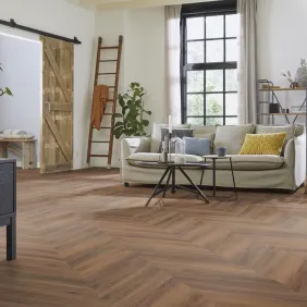 Klijuojamos vinilinės grindys mFLOR Parva Oak Chevron 42216 Liguria