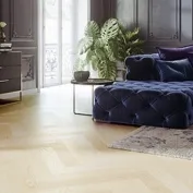 Parketlentės eglute Barlinek Herringbone 130 Moonlight Ash