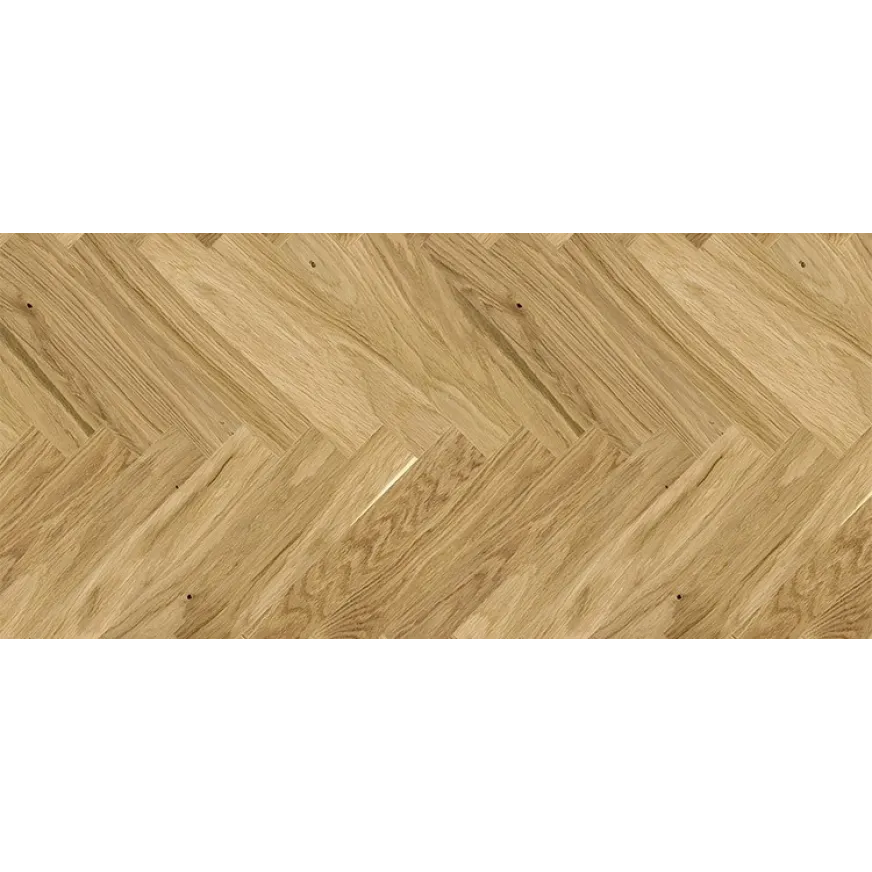 Ąžuolo parketlentės eglute Barlinek Herringbone 110 Bright Oak