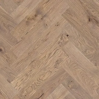 Ąžuolo parketlentės eglute Barlinek Herringbone 110 Serene Oak