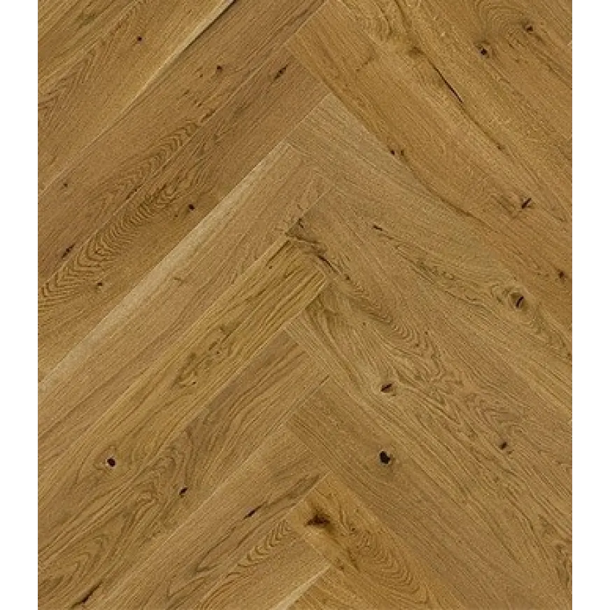 Ąžuolo parketlentės eglute Barlinek Herringbone 110 Mainland Oak