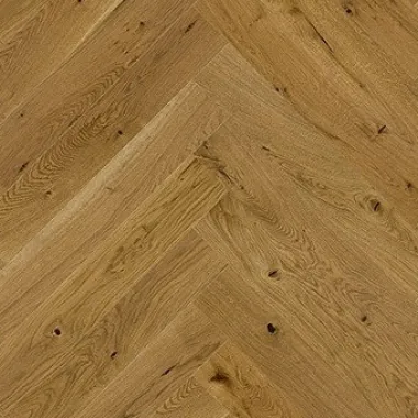 Ąžuolo parketlentės eglute Barlinek Herringbone 110 Mainland Oak