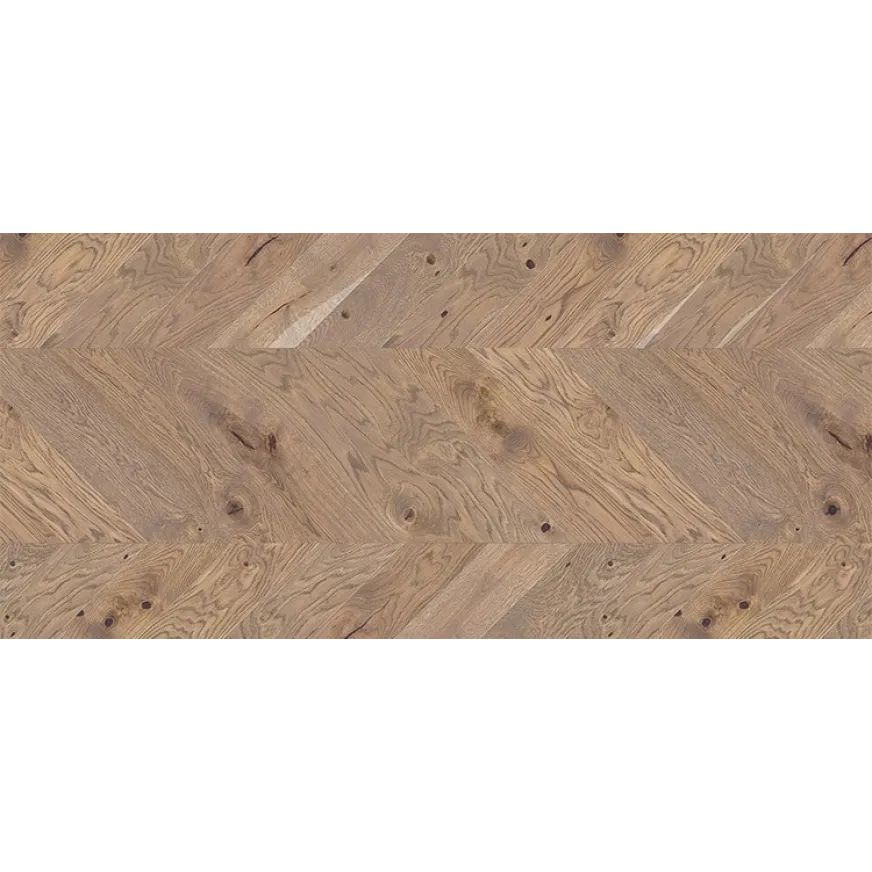 Ąžuolo parketlentės prancūziška eglute Barlinek French Herringbone 130 Serene Oak Chevron