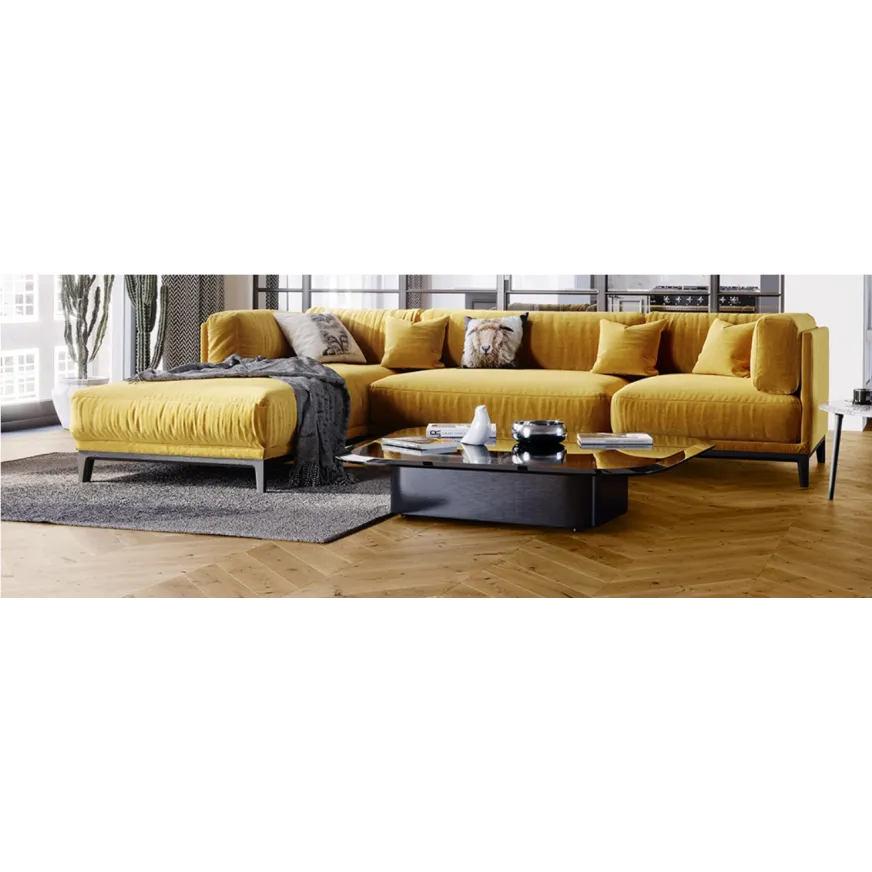 Ąžuolo parketlentės prancūziška eglute Barlinek French Herringbone Mainland Oak Chevron