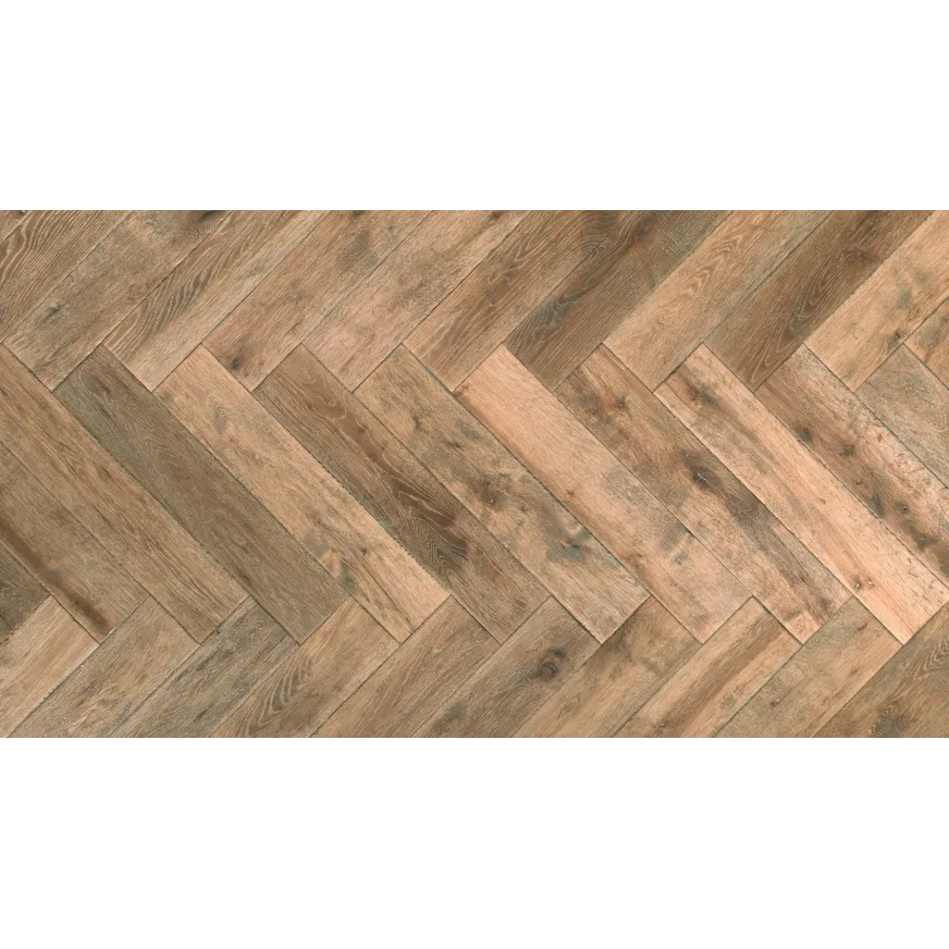 Parketlentės eglute Lamett Farm Herringbone FAR-HB-266 Antique