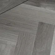 Klijuojamos vinilinės grindys mFLOR Parva Broad Leaf Herringbone Plus 40828 Grey Sycamore