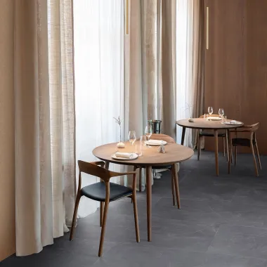 Rakinamos vinilinės plytelės Parquetvinyl Caldera Marmo Scuro CAL-4056, 615 × 1230 mm
