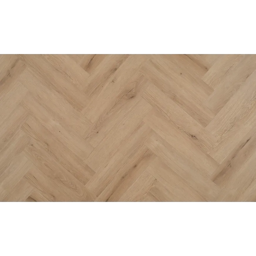 Rakinamos vinilinės grindys Mantaro Herringbone Hay MAN HB-5614-IB