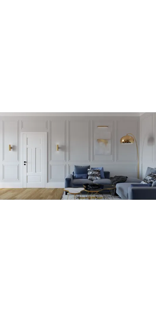 Vidaus durys NESTOR 6 dažytos