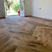Parketlentės eglute Lamett Farm Herringbone FAR-HB-266 Antique