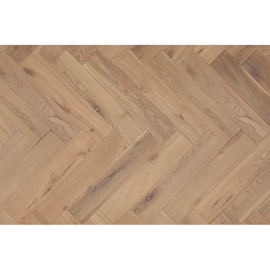 Parketlentės eglute Lamett Farm Herringbone FAR HB-284 Pure
