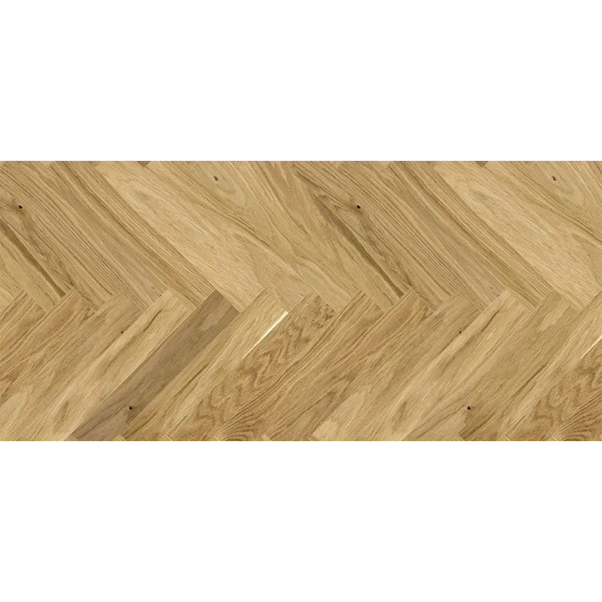Ąžuolo parketlentės eglute Barlinek Herringbone 130 Bright Oak