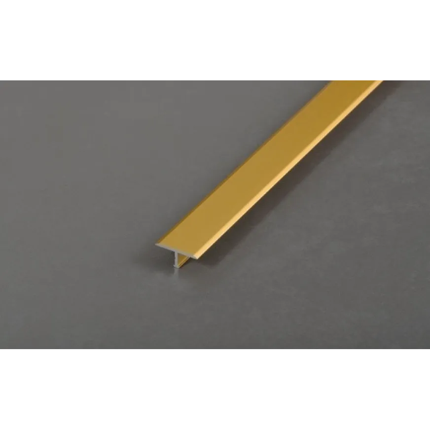 Sujungimo profilis Proline Prodecor T T 17251, auksinis, 270 cm