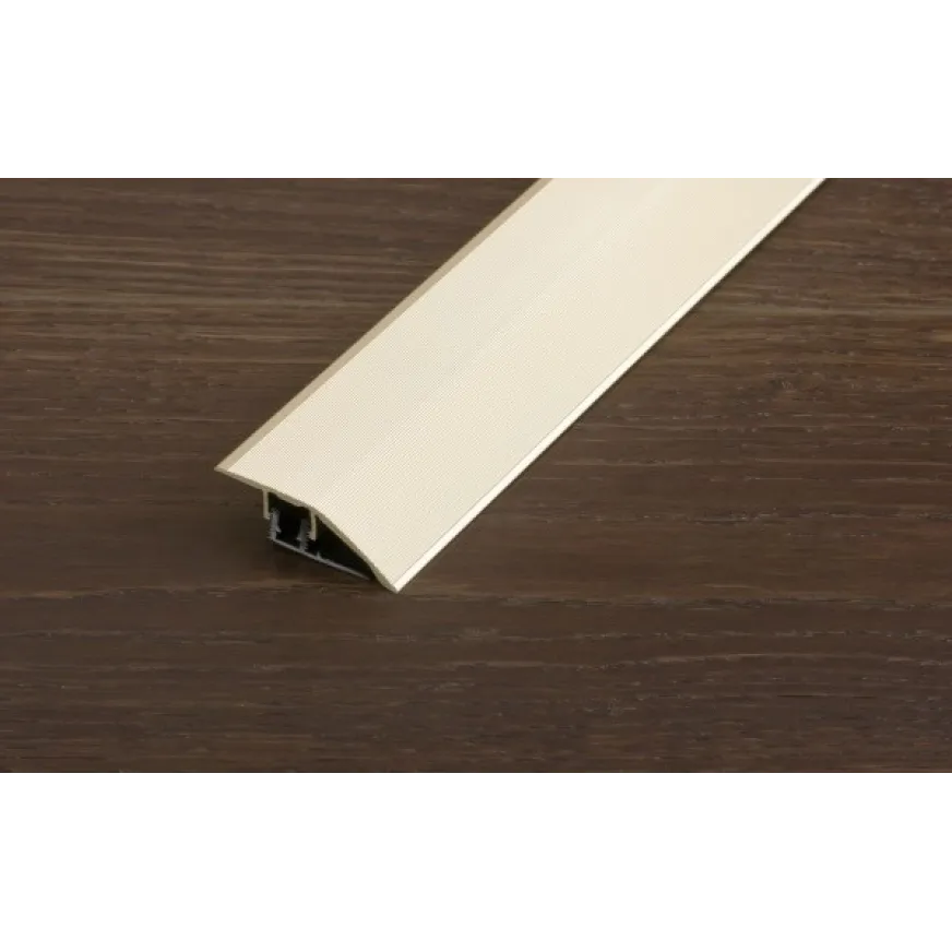 Sujungimo profilis Proline PROCOVERclip 32033, šampaninis, 270 cm