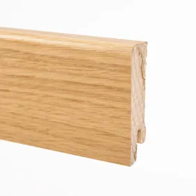 Faneruota grindjuostė 8180LAKUOTAS Ąžuolas 18 × 80 mm
