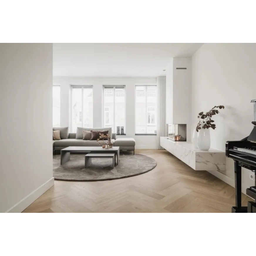 Rakinamos vinilinės grindys prancūziška eglute eglute Therdex Chevron series Herringbone 6042