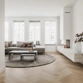 Rakinamos vinilinės grindys prancūziška eglute eglute Therdex Chevron series Herringbone 6042