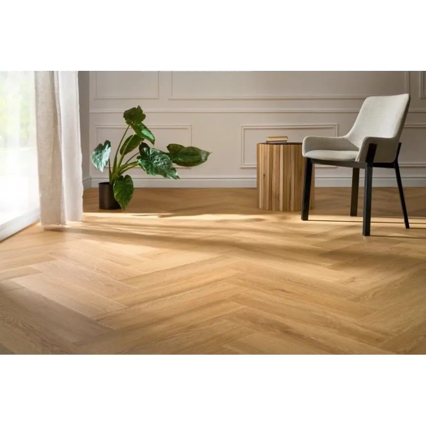 Klijuojamos vinilinės grindys eglute Arbiton Amaron Herringbone Mineral Dryback EIR DA223 Menor Oak