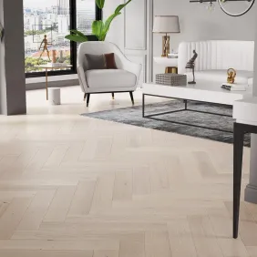 Ąžuolo parketlentės eglute Barlinek Herringbone 130 Trivor Oak