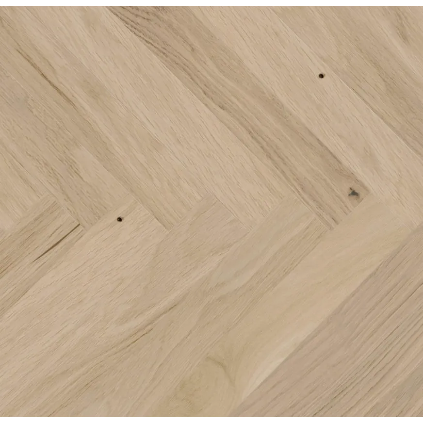 Ąžuolo parketlentės eglute Barlinek Herringbone 130 Oak Balos