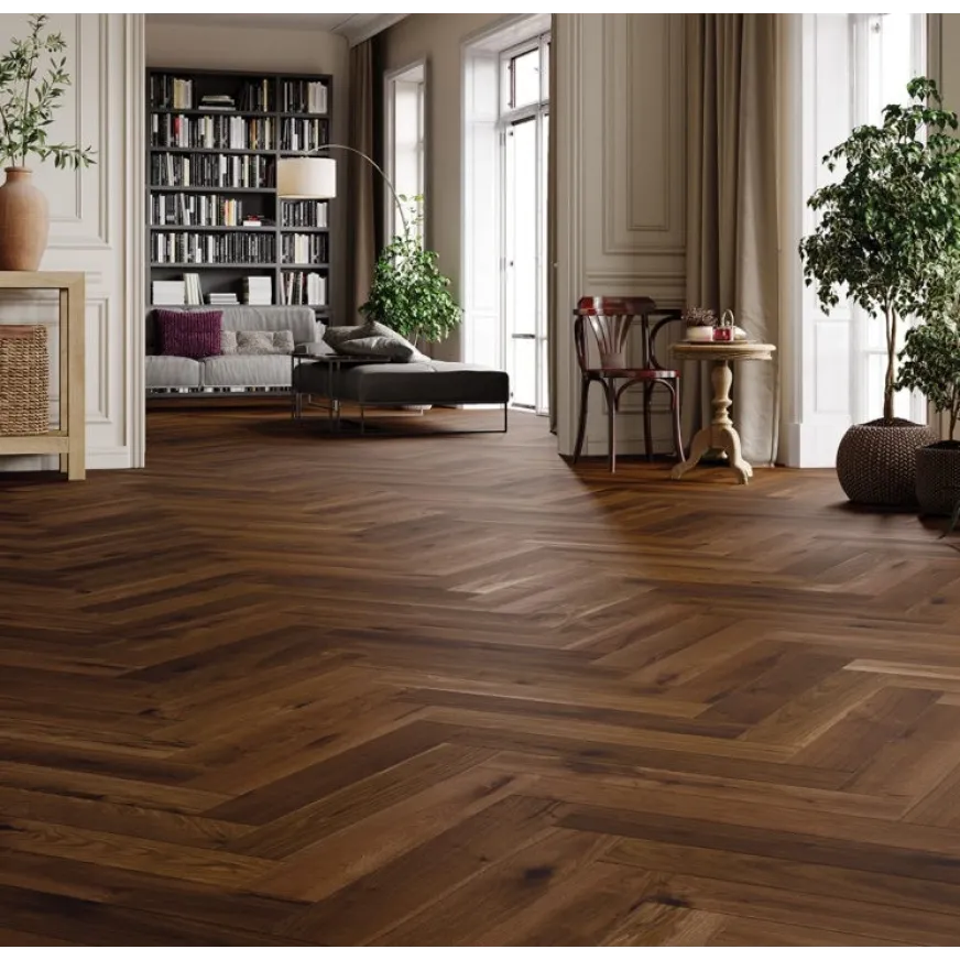 Ąžuolo parketlentės eglute Barlinek Herringbone 130 Trapani Oak