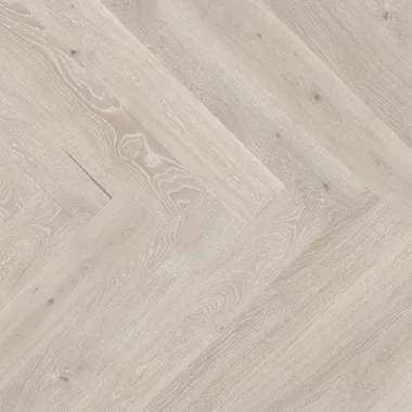 Ąžuolo parketlentės eglute Barlinek Herringbone 130 Pudding Oak