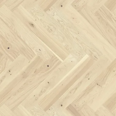 Ąžuolo parketlentės eglute Barlinek Herringbone 110 Mont Blanc Oak