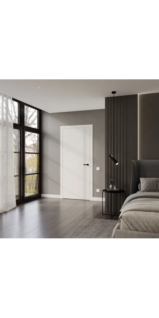Vidaus durys Monaco MONOB MDF dažytos