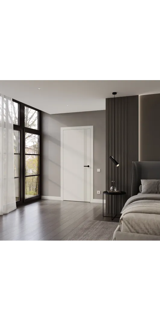 Vidaus durys Monaco MONOB MDF dažytos