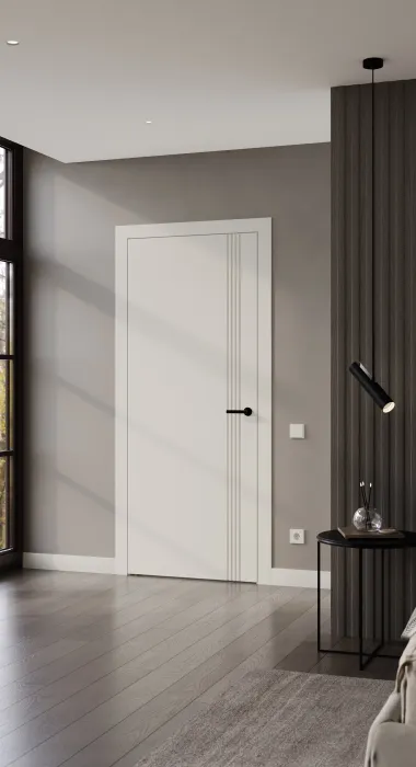 Vidaus durys Monaco MONOB MDF dažytos