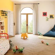 Klijuojamos vinilinės grindys eglute Parquetvinyl Mantaro Herringbone Spice MAN Dryback HB-5620