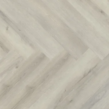 Klijuojamos vinilinės grindys eglute Parquetvinyl Douro Dusty Grey Herringbone DOU Dryback HB-603