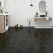 Rakinamos vinilinės plytelės YTD Designer Collection Stone & Tile DC061Onyx Black