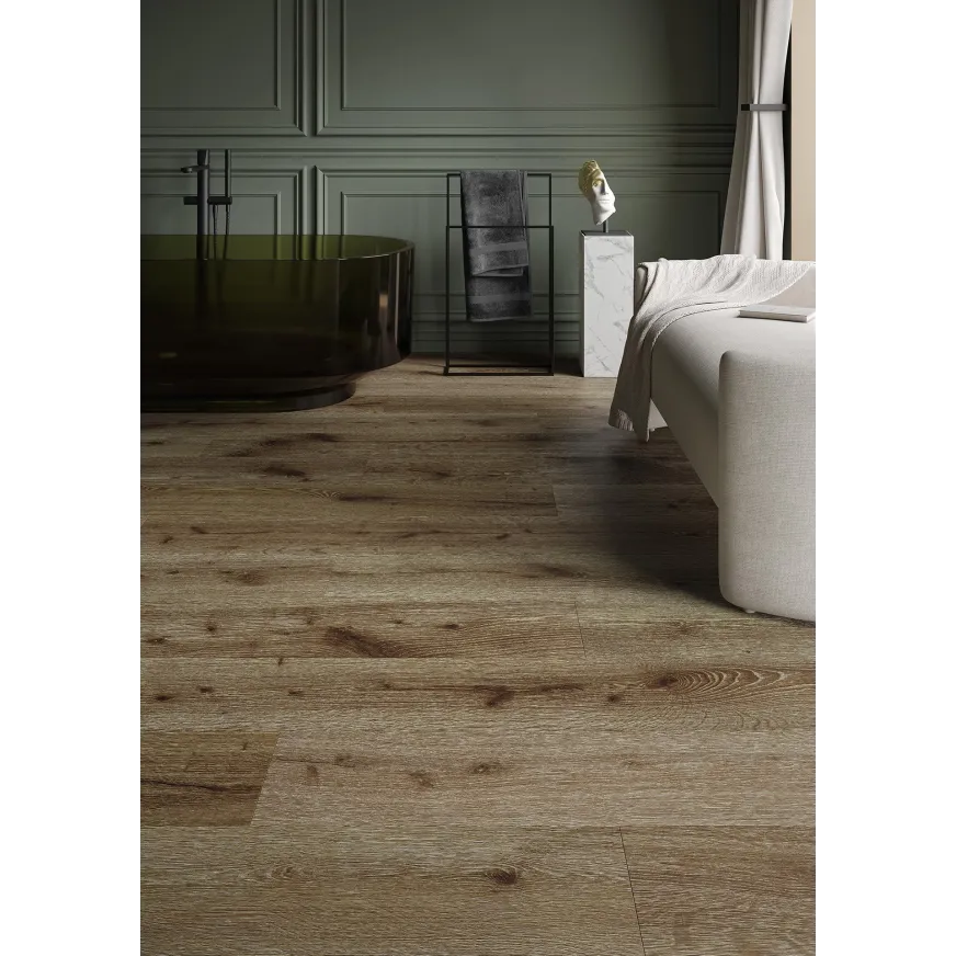 Rakinamos vinilinės grindys Barlinek Modern Vinyl flooring DP5000011 Oak Coffee