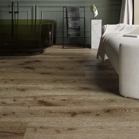 Rakinamos vinilinės grindys Barlinek Modern Vinyl flooring DP5000011 Oak Coffee