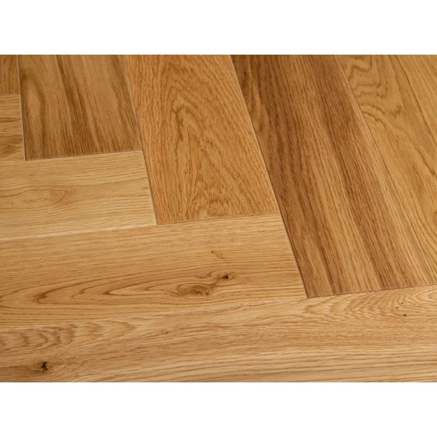 Ąžuolo parketlentės eglute Dabex Standard, 11 × 100 × 350 mm, lakuotos