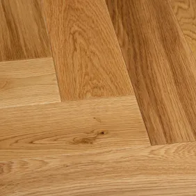 Ąžuolo parketlentės eglute Dabex Standard, 11 × 100 × 350 mm, lakuotos
