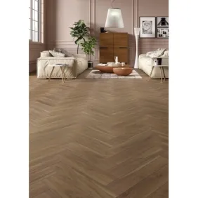Laminuotos grindys eglute Alsapan Liberte Herringbone 610 Carya Hickory